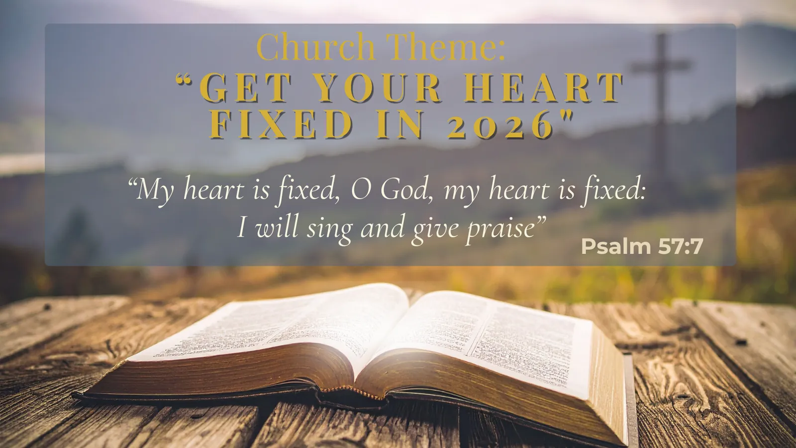 Church theme 2026